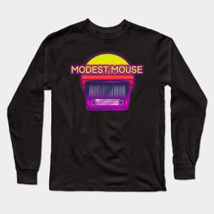 modest mouse retro Long Sleeve T-Shirt